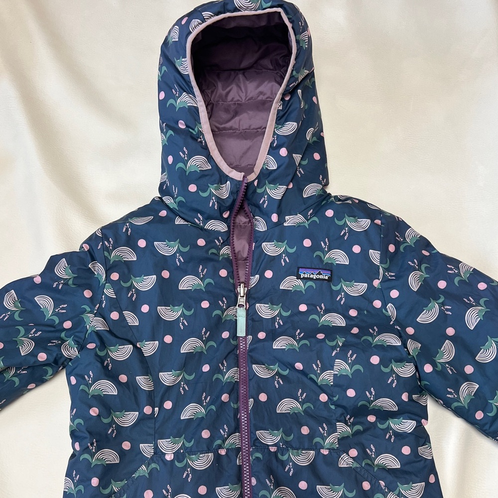 Patagonia Reversible Puffer Jacket - girls